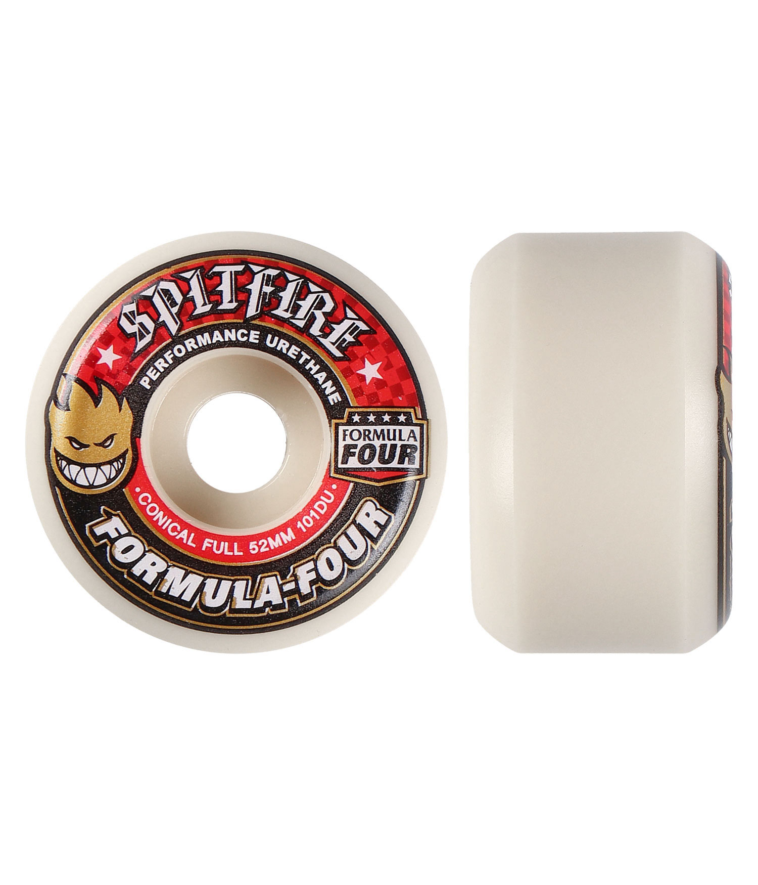 Spitfire Formula Four Conical Full Rollen white red