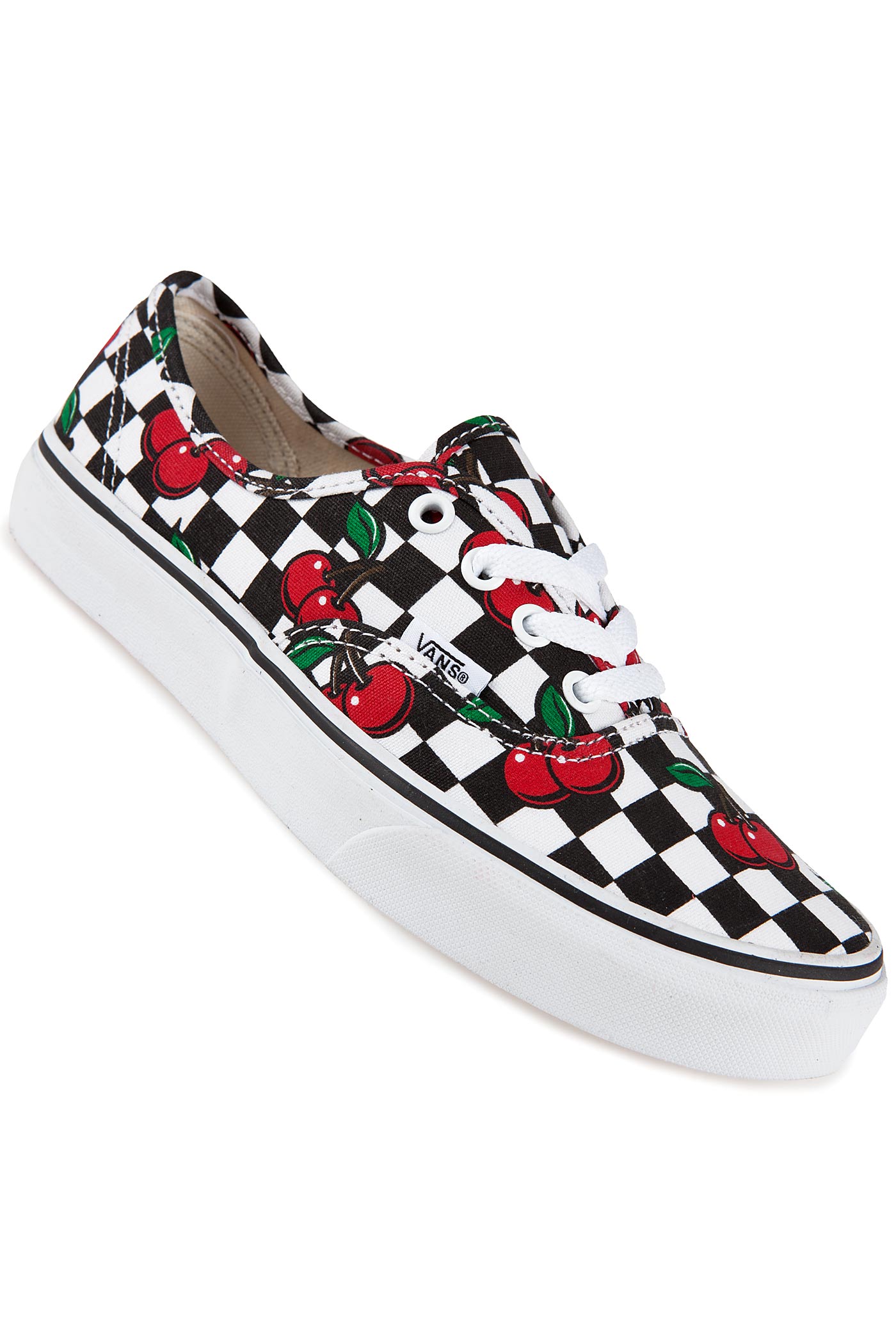 Vans Authentic Shoes women (cherry checkers black true Vans Authentic Shoes women (cherry checkers black true