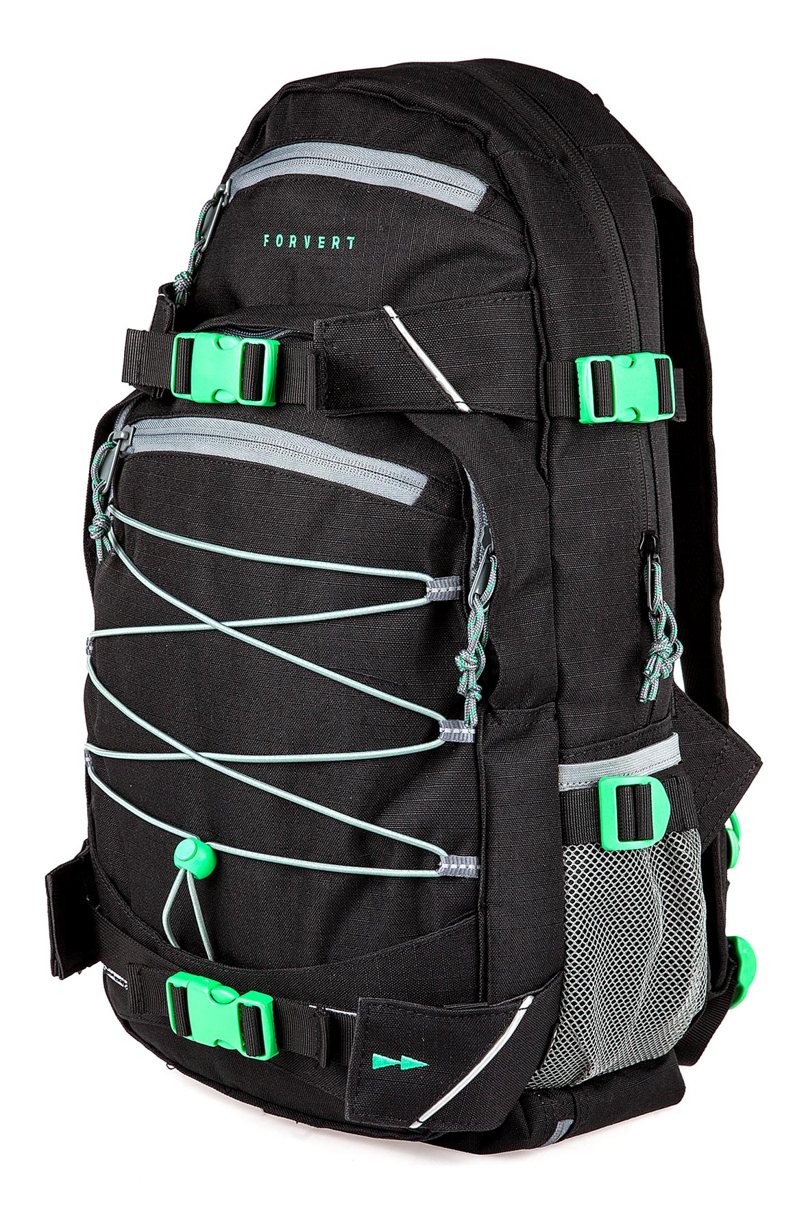 Forvert Ripstop Louis Backpack 20L (black) buy at skatedeluxe