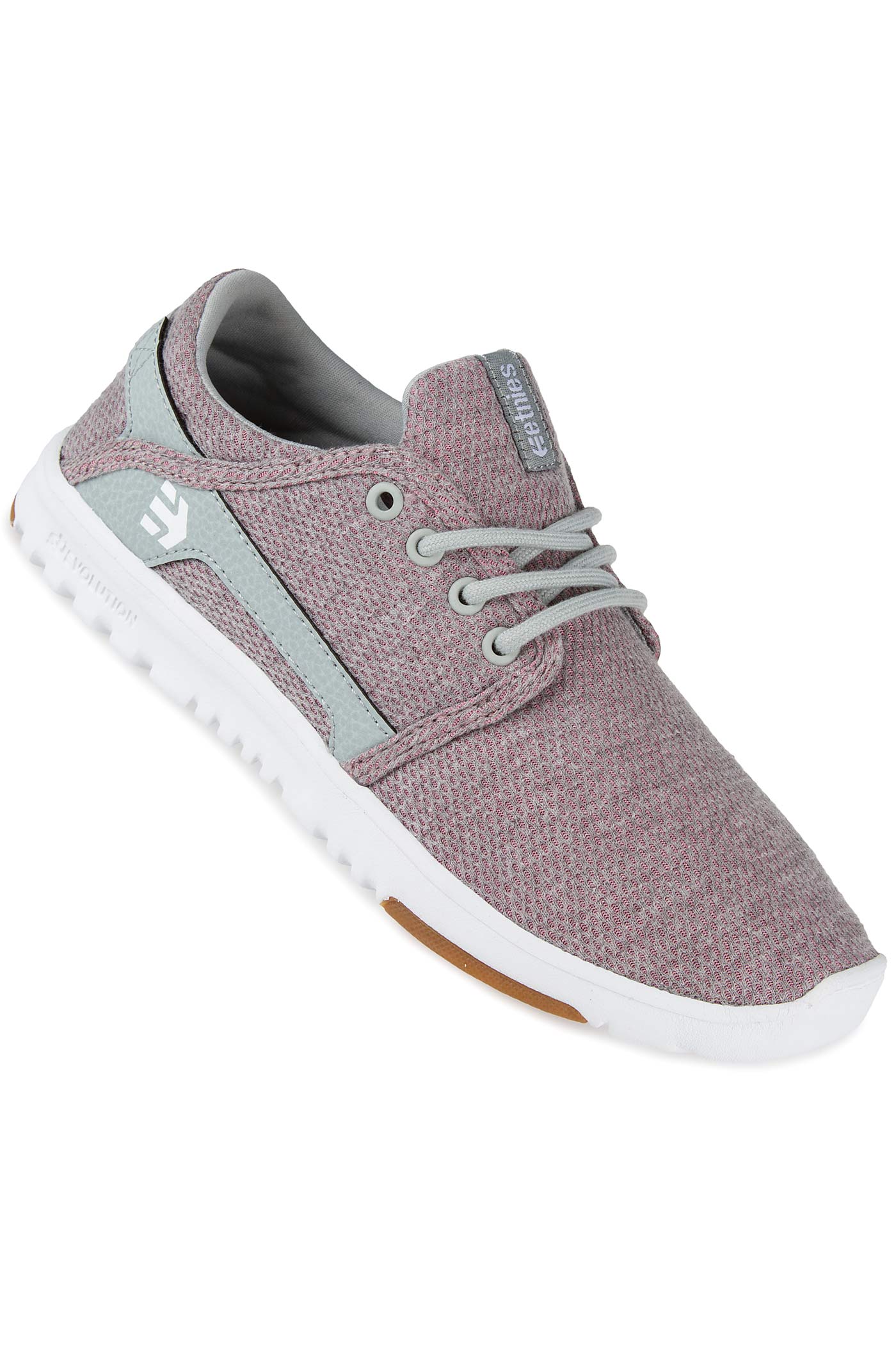 Etnies Scout Shoe women (pink white grey) buy at skatedeluxe