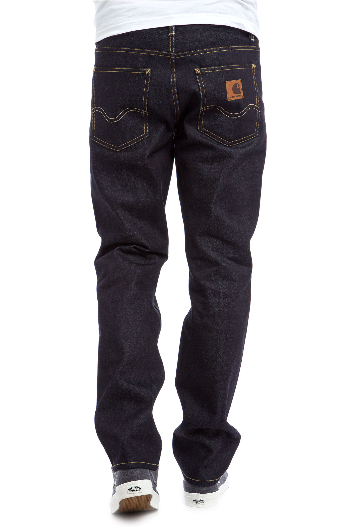 Carhartt WIP Texas Pant Hanford Jeans (blue rigid) buy at skatedeluxe