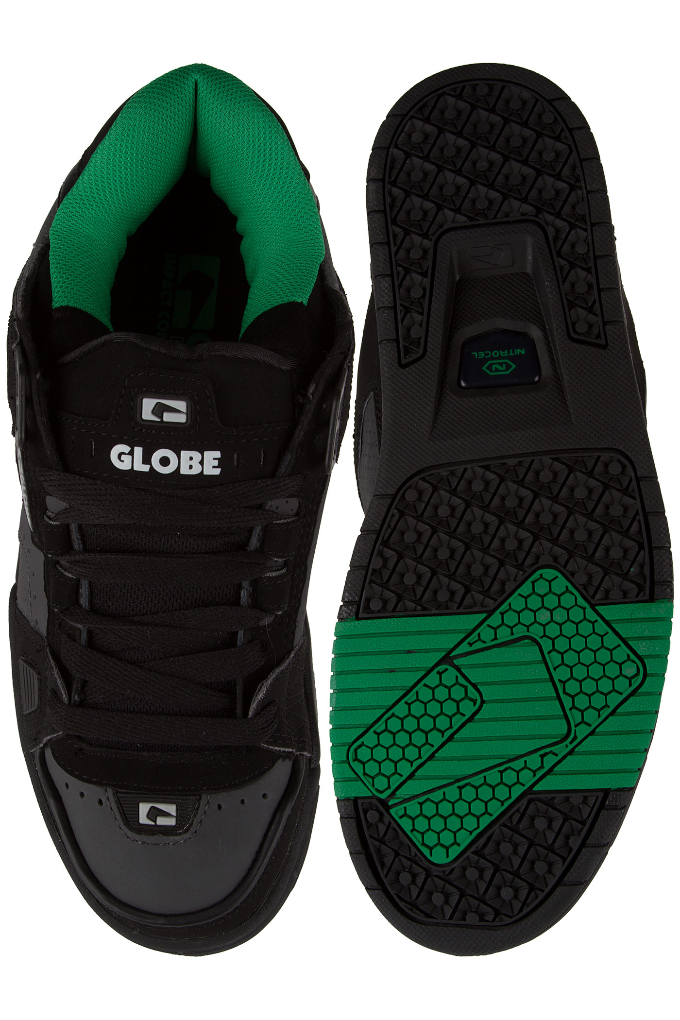 Globe Sabre Shoe (black charcoal apple) buy at skatedeluxe