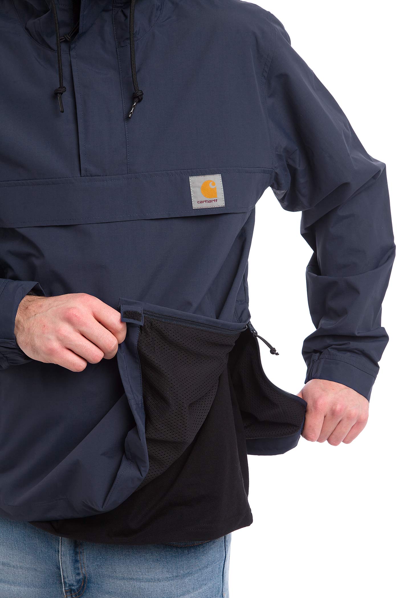 Carhartt WIP Nimbus Pullover Jacket (blue) buy at skatedeluxe