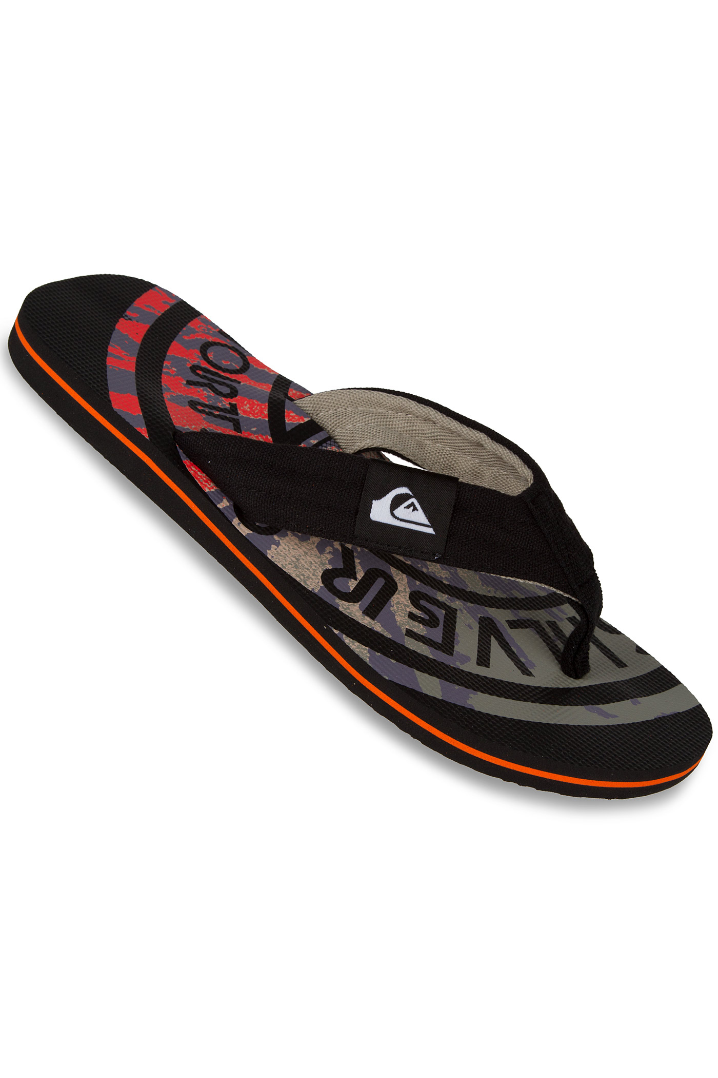  Quiksilver  Molokai Layback Slaps black red red buy at 