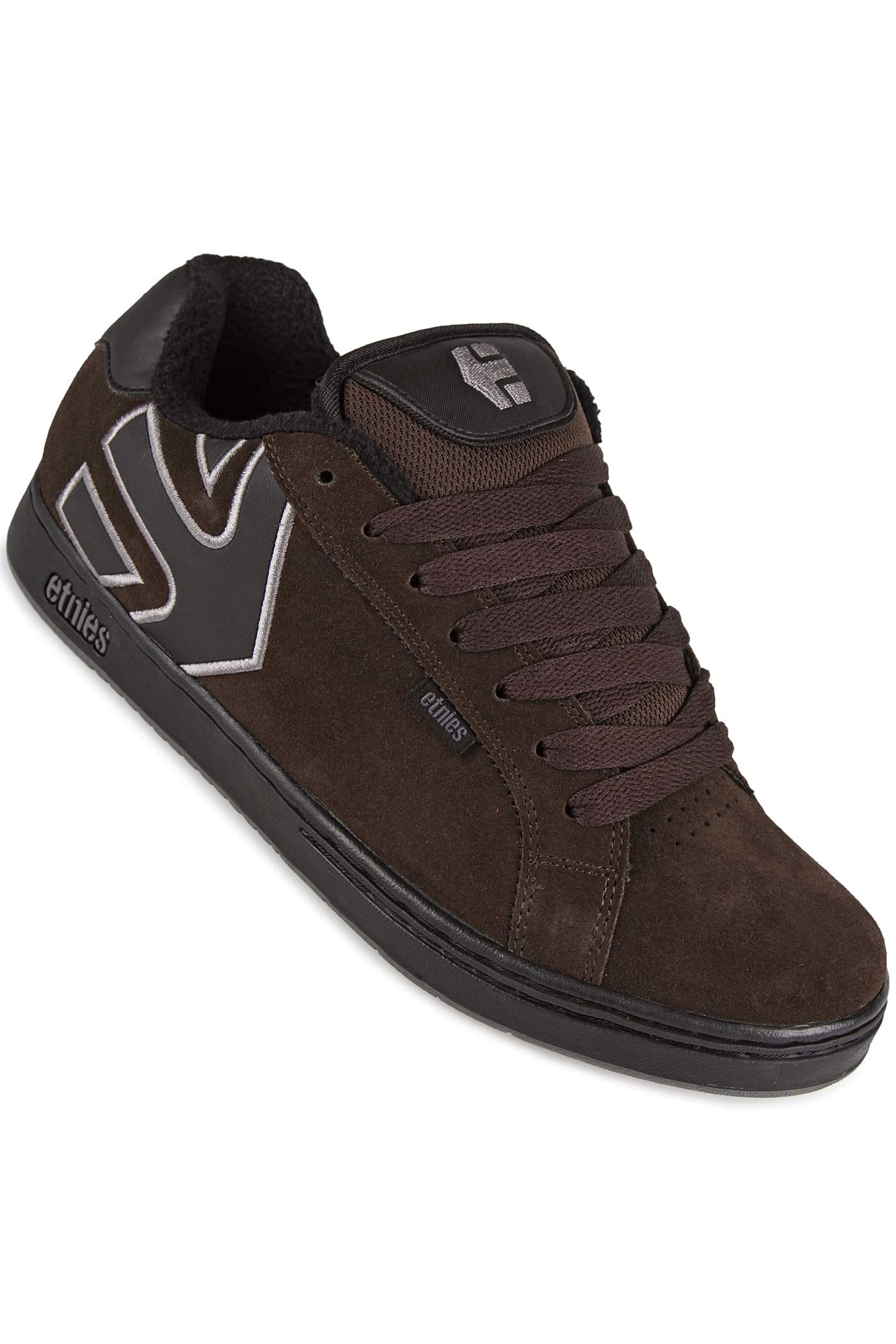 Etnies Fader Shoes (brown black grey) buy at skatedeluxe