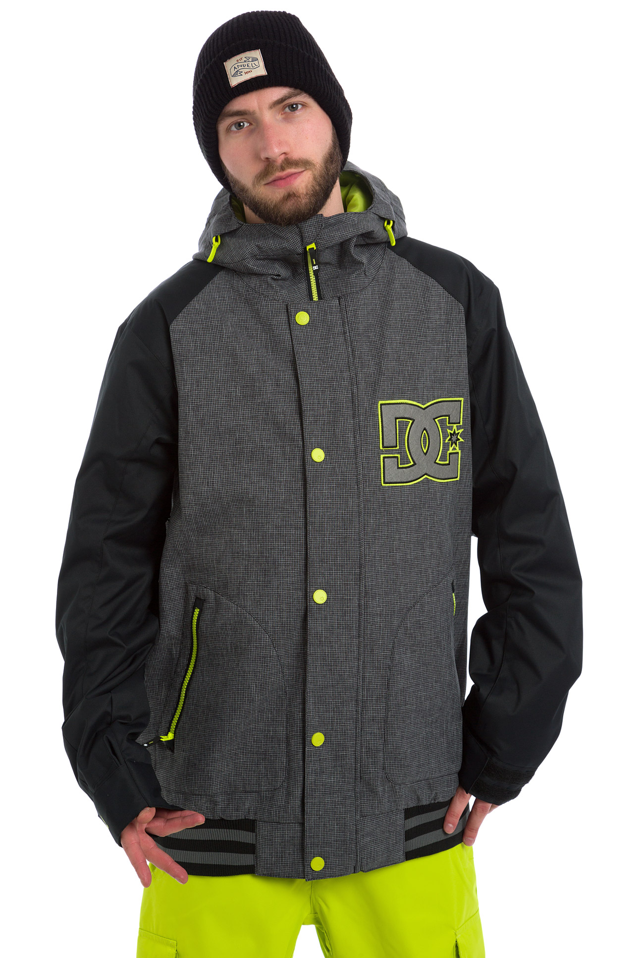 Skatedeluxe Snowboard Jacket Green At black Dc Buy Dcla 05gq0xH