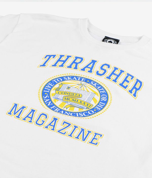 Thrasher Dropout T-Shirt (white)