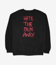 Fucking Awesome Hate The Pain Away Sweatshirt (black)