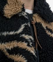Obey Mushroom Sherpa Jacket (dark navy multi)