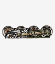 Spitfire Formula Four Classic Roues (white silver) 54 mm 101A 4 Pack