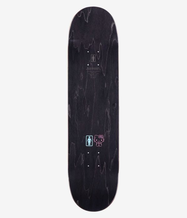 Girl x Hello Kitty 50th Anniversary Carroll Twin Tip 8.25" Skateboard Deck (blue)