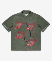 The Loose Company Fish Camicia (green red)