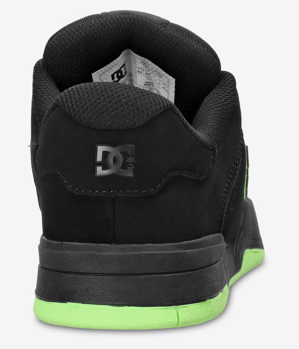 DC Central Chaussure (black lime green)