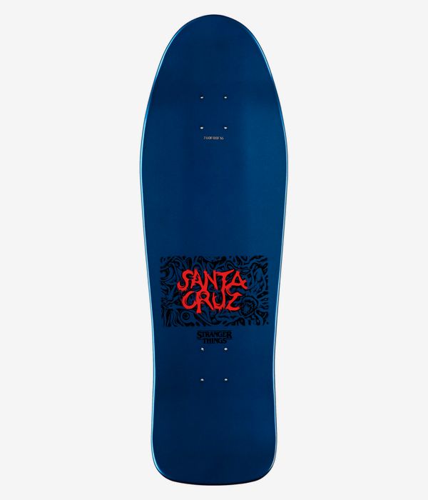 Santa Cruz x Stranger Things Knox Hellfire Pit 10.07" Skateboard Deck (blue)