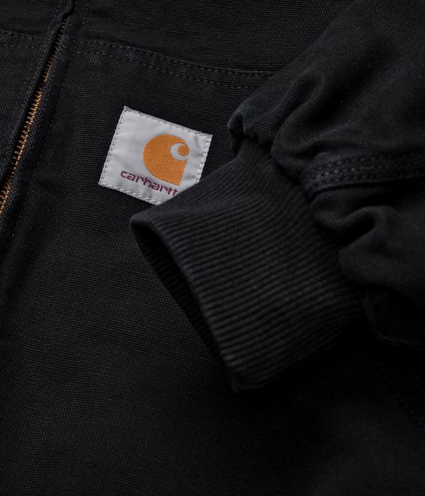 Carhartt WIP OG Active Dearborn Jacket (black aged canvas)