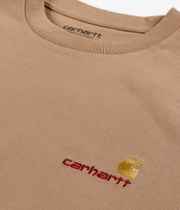 Carhartt WIP American Script Organic T-shirt (peanut)