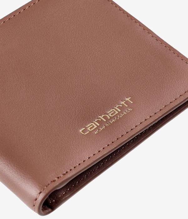 Carhartt WIP Vegas Billfold Wallet (leather cognac gold)