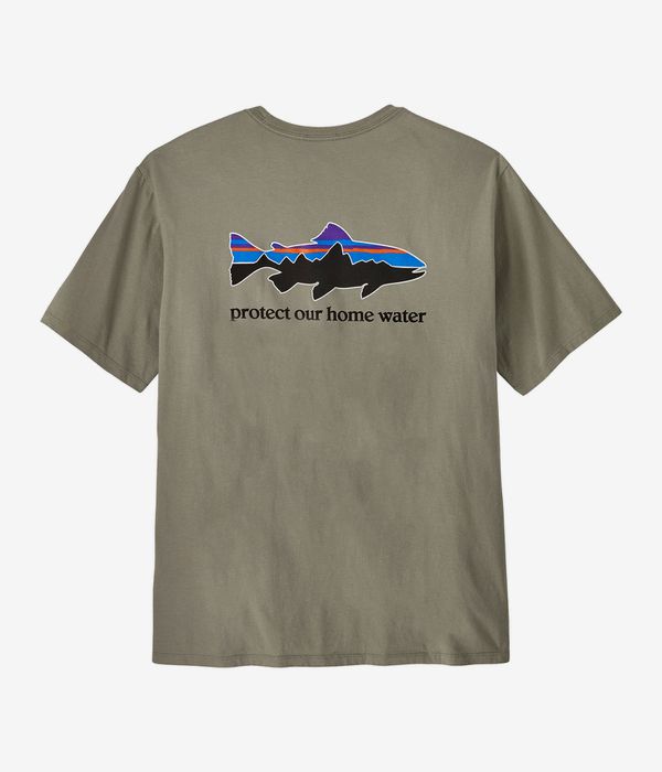 Patagonia Home Water Trout Organic T-Shirty (river rock green)