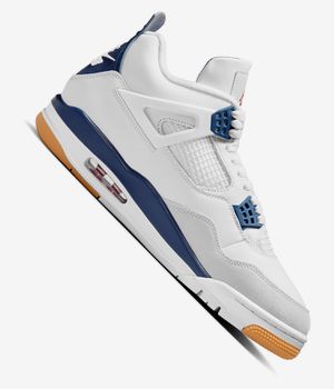 Nike SB x Air Jordan 4 Schuh (summit white white navy neutral)