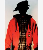 Carhartt WIP 50 Years Anniversary OG Active Canvas Jacket reversible (black usa red rinsed)