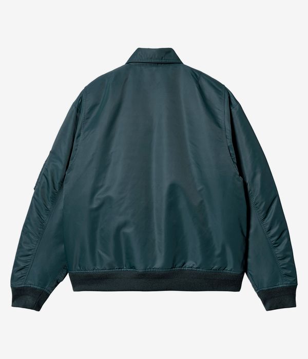 Carhartt WIP Olten Bomber Jacket (duck blue turmeric)