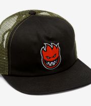 Spitfire Bighead Fill Snapback Cap (black olive)