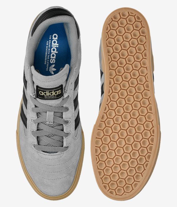 adidas Skateboarding Busenitz Vulc II Schuh (grey three core black gold melan)