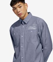 adidas Gonz Button Shirt (aurora ivy white)