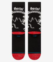Stance Skelly Dancing Socks US 6-12 (black)