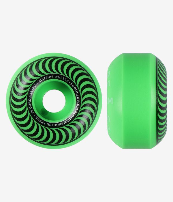 Shop Spitfire Formula Four Classics Wheels (neon green) 52