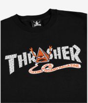 Thrasher x Toy Machine Pyramid T-Shirt (black)