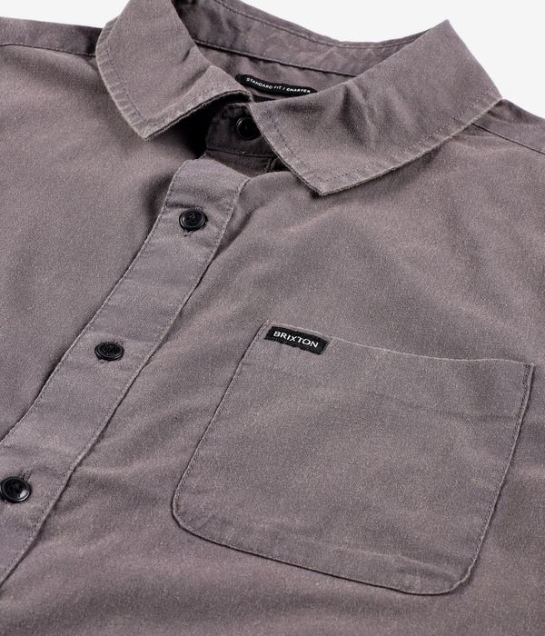 Brixton Charter Chemise (charcoal sol wash)