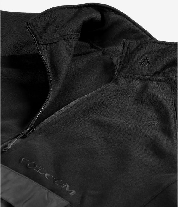 Volcom Tech Fleece Zip Sweatshirt (black)