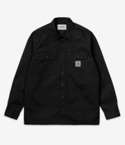Carhartt WIP Master LS Camicia (black)
