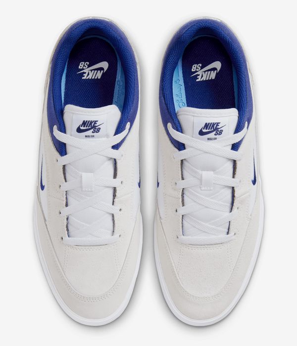 Nike SB Malor Shoes (white deep royal blue)