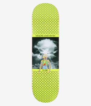 Fucking Awesome Cosmic Overview 8.5" Planche de skateboard (neon green)