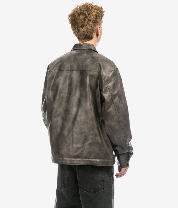 Element Parker Vegan Leather Giacca (marble off black)
