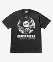 Butter Goods x Umbro World Game T-Shirt (washed black)