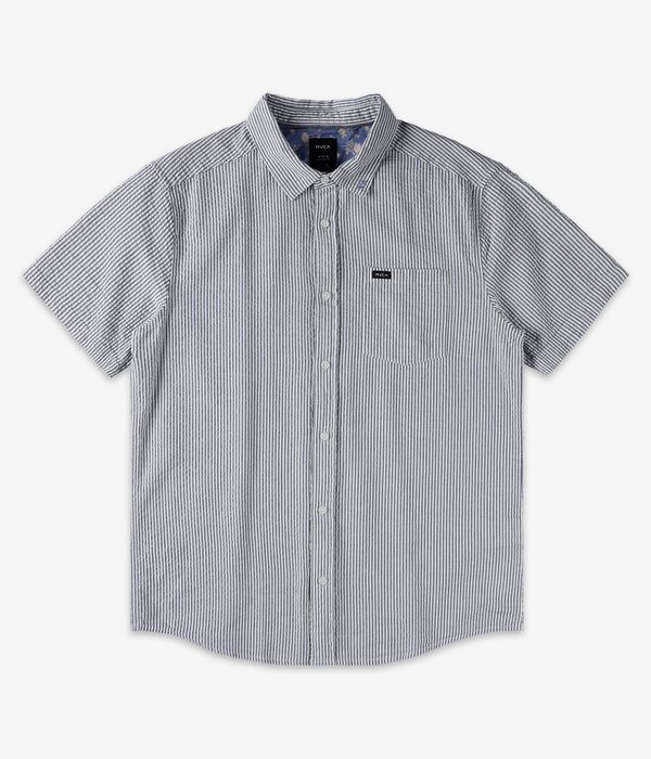 RVCA That`ll Do Seersucker Chemise (vintage navy)