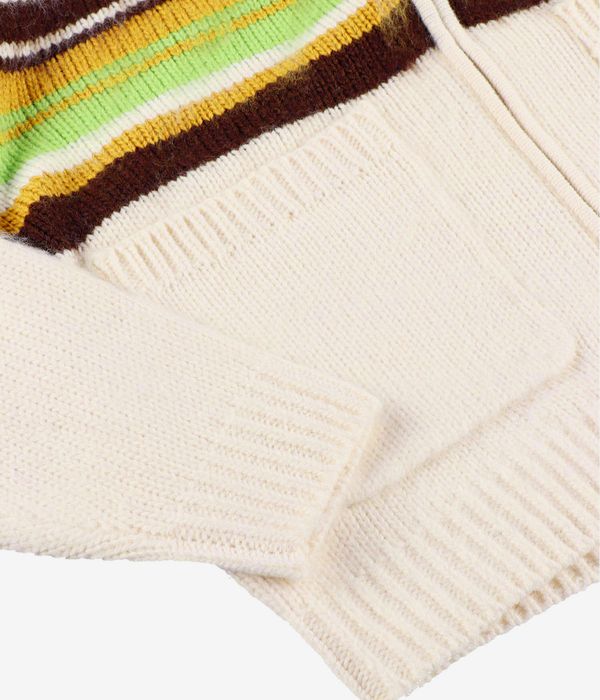 Obey Myers Zip-Sweatshirt avec capuchon (unbleached multi)