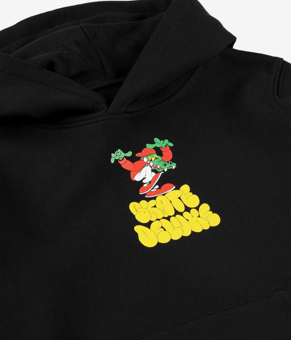 skatedeluxe Croc sweat à capuche kids (black)