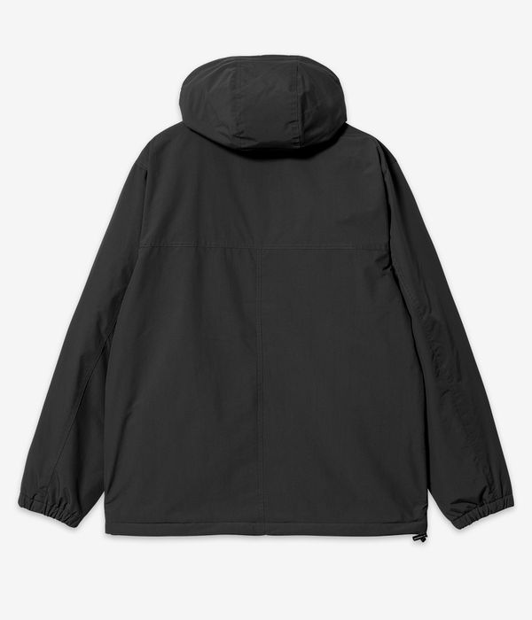 Carhartt WIP Windbreaker Pullover Supplex Jacket (black white)
