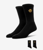 skatedeluxe 20 Years Reward Sokken US 6-13 (black gold) 3 Pack