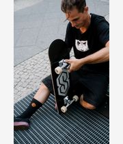 skatedeluxe Mystery Twin Tail 8.5" Skateboard Deck (black)