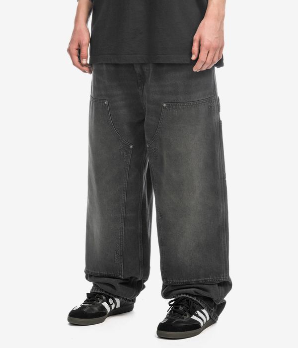 Carhartt WIP OG Double Knee Pant Bradenton Jeans (black grind wash)