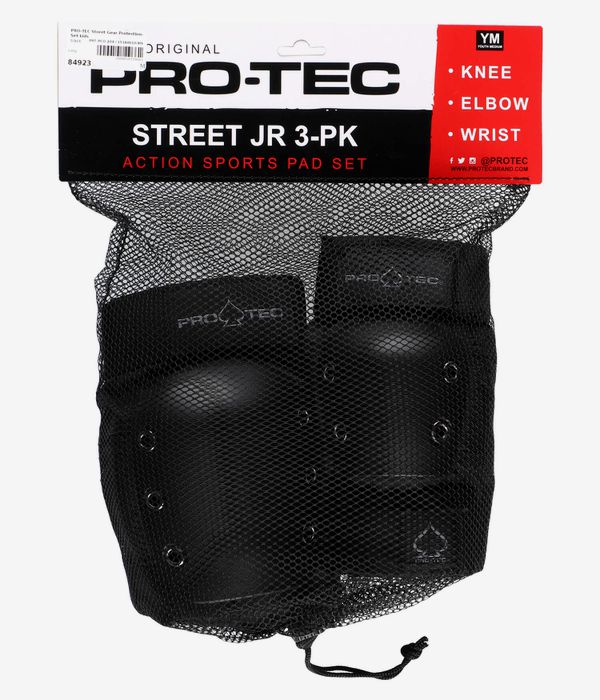 PRO-TEC Street Gear Protection-Set kids (black)