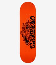 Zero x Graveyard Medusa 8.25" Skateboard Deck (orange)