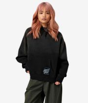 Santa Cruz Imprint Moon Dot Felpa Hoodie women (black wash)
