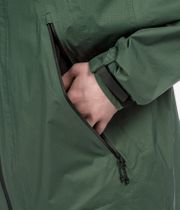 The North Face Packable Light Rain Parka Jas (duck green)