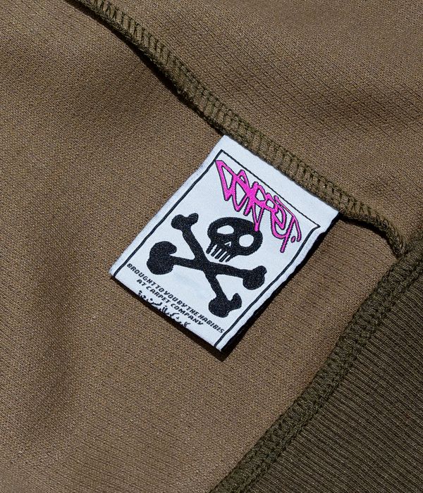 Carpet Company C-Star Thermal Zip-Sweatshirt avec capuchon (camo)